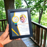 Personalised Award Frame For Fathers - BBD GIFTS